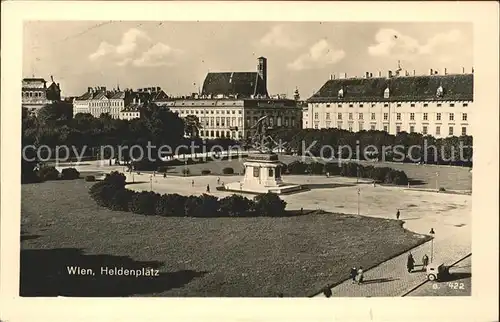 Wien Heldenplatz Kat. Wien