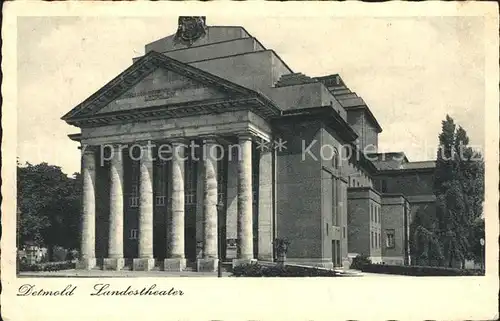 Detmold Landestheater Kat. Detmold