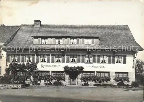 Wuerenlingen Restaurant zum Sternen Kat. Wuerenlingen