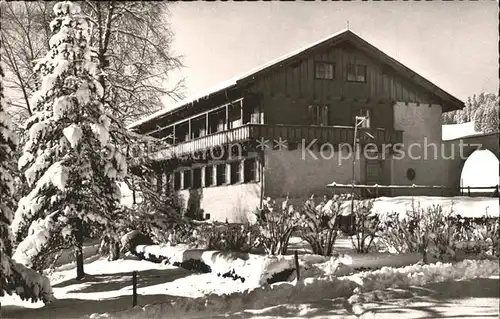 Simmerberg Jugenderholungsheim Ihlingshof Kat. Weiler Simmerberg