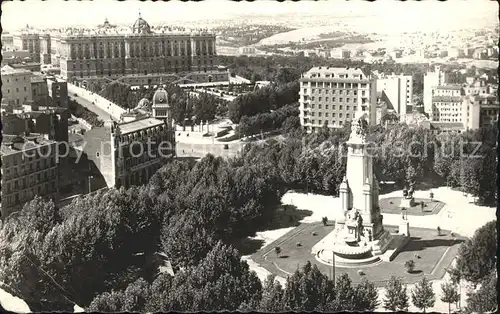 Madrid Spain Vista parcial Monument Kat. Madrid