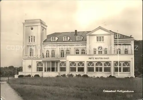 Heiligendamm Ostseebad Fritz Reuter Haus Kat. Bad Doberan