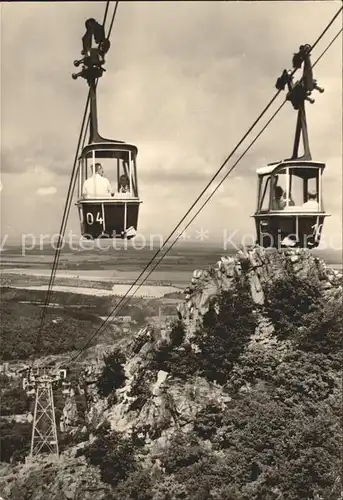 Thale Harz Personenschwebebahn Kat. Thale