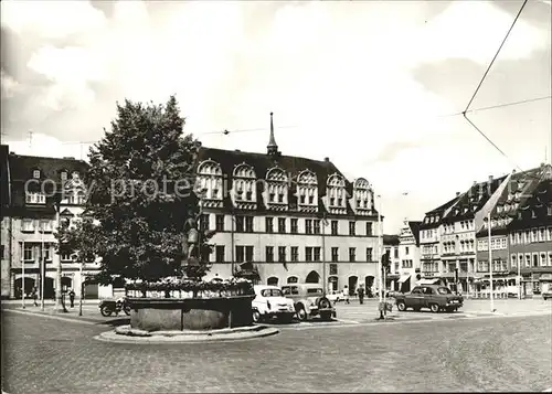 Naumburg Saale Wilhelm Pieck Platz Rathaus Kat. Naumburg