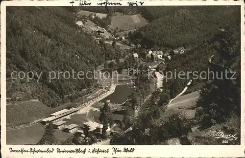 Unterweissbach Schwimmbad Kat. Unterweissbach