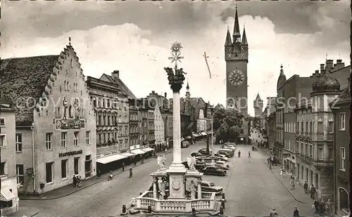 Straubing Theresienplatz Kat. Straubing