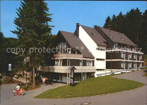 Wiehl Gummersbach Waldhotel Hartmann Kat. Wiehl