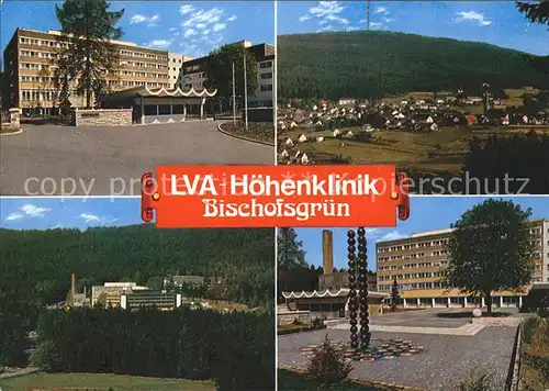 Bischofsgruen LVA Hoehenklinik Kat. Bischofsgruen