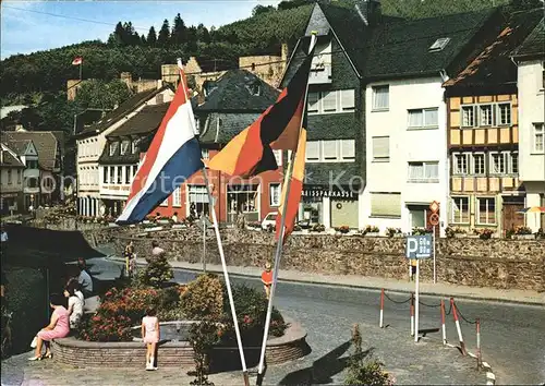 Bad Muenstereifel Marktplatz mit Werther Strasse Kat. Bad Muenstereifel