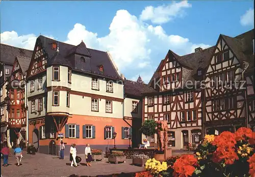 Limburg Lahn Ploetze Fachwerk Kat. Limburg a.d. Lahn