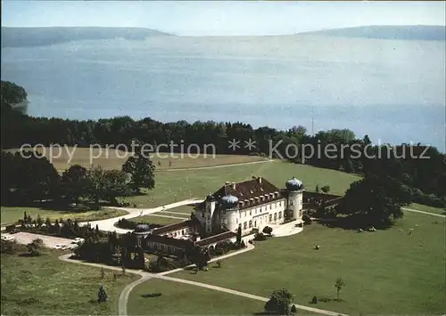 Bernried Starnberger See Fliegeraufnahme Klinik Hoehenried LVA Oberbayern Kat. Bernried