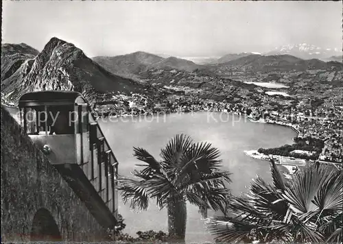 Lugano TI Funicolare Monte Bre Kat. Lugano