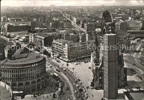 Berlin Blick vom Europazentrum Kat. Berlin