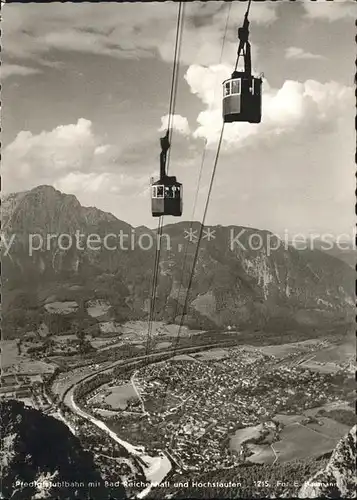 Bad Reichenhall Predigerstuhlbahn Hochstaufen Kat. Bad Reichenhall