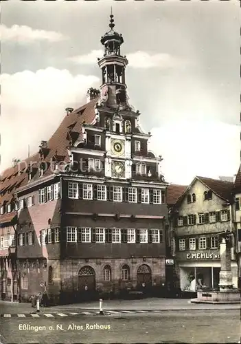 Esslingen Neckar Altes Rathaus Brunnen Kat. Esslingen am Neckar