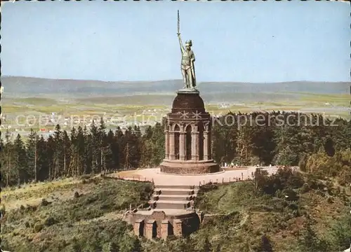 Hermannsdenkmal im Teutoburger Wald Kat. Detmold