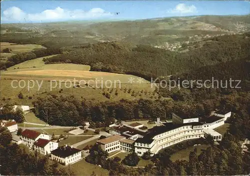 Ennepetal Kurklinik Koenigsfeld LVA Westfalen Fliegeraufnahme Kat. Ennepetal