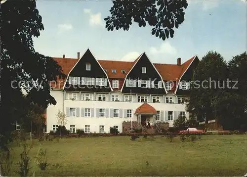 Oberweser Hessen Bundesbahn Sozialwerk Erholungsheim Kat. Oberweser