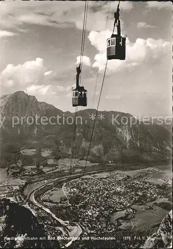 Bad Reichenhall Predigerstuhlseilbahn Kat. Bad Reichenhall