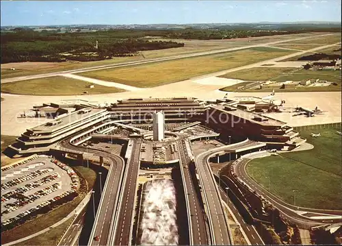 Koeln Rhein Fliegeraufnahme Flughafen Koeln Bonn Abfertigungsgebaeude Kat. Koeln