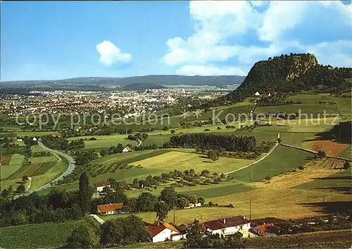 Singen Hohentwiel mit Burg Hohentwiel Kat. Singen (Hohentwiel)