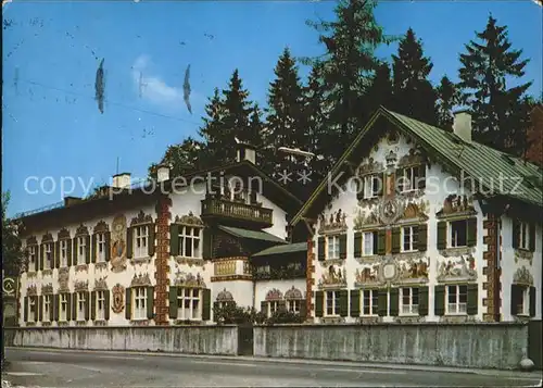 Oberammergau Kindergarten Hansl Gretlhaus Kat. Oberammergau