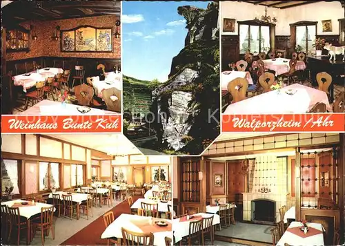 Bad Neuenahr Ahrweiler Cafe Weinhaus Bunte Kuh Kat. Bad Neuenahr Ahrweiler