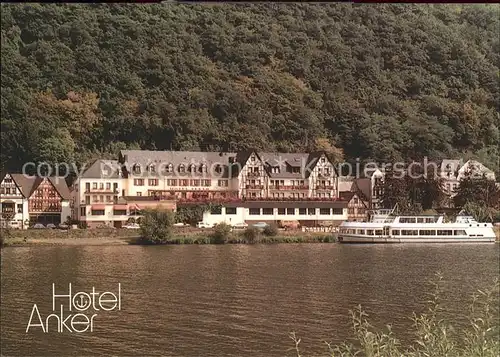 Brodenbach Hotel Anker Schiff Kat. Brodenbach