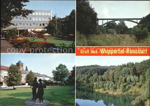 Ronsdorf Bruecke Bibliothek  Kat. Wuppertal