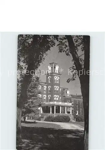 Nevada Missouri The Tower of Main Hall Cottey College Kat. Nevada