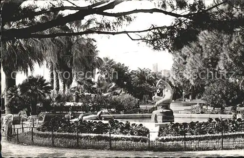 Cannes Alpes Maritimes les Jardins Publics Kat. Cannes