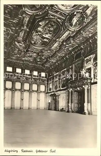 Augsburg Rathaus Goldener Saal Kat. Augsburg