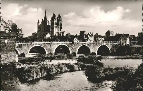 Limburg Lahn Dom Bruecke Kat. Limburg a.d. Lahn