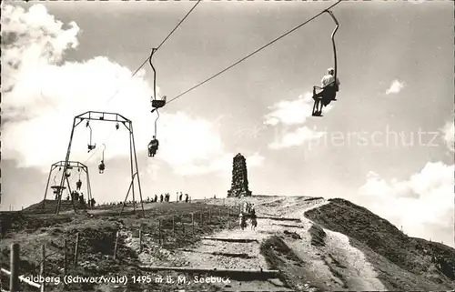 Feldberg Schwarzwald Seebuck Hotel Feldbergerhof Sessellift Kat. Feldberg (Schwarzwald)