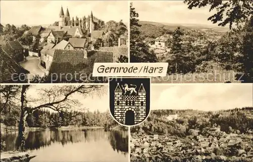 Gernrode Harz Teilansichten / Gernrode Harz /Harz LKR