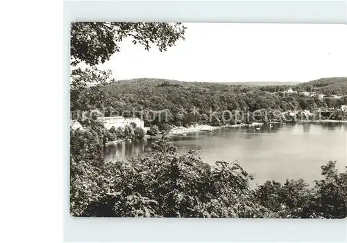 Buckow Maerkische Schweiz Blick von der Bollersdorfer Hoehe Kat. Buckow Maerkische Schweiz