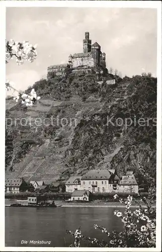 Braubach Rhein Die Marksburg Kat. Braubach