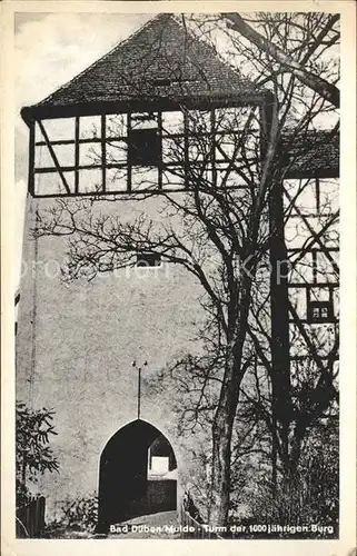 Bad Dueben Turm der 1000jaehrigen Burg Kat. Bad Dueben