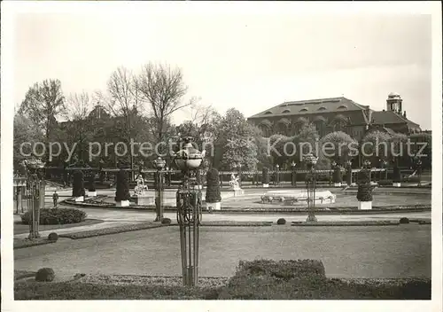 Mannheim Friedrichsplatz mit Rosengarten Kat. Mannheim