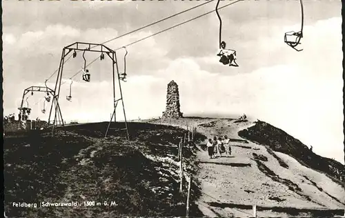 Feldberg Schwarzwald Sessellift Bismarckturm Kat. Feldberg (Schwarzwald)