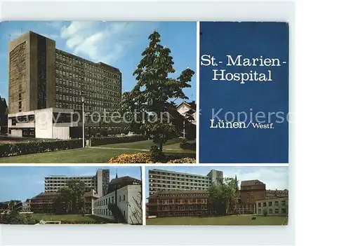 Luenen St Marien Hospital Krankenhaus Kat. Luenen