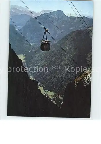 Ruhpolding Rauschbergbahn Chiemgauer Alpen Kat. Ruhpolding