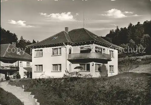 Bad Herrenalb Haus Kindl Pension Schwarzwald Kat. Bad Herrenalb