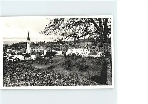 Mauerkirchen Ortsansicht mit Kirche Kat. Mauerkirchen