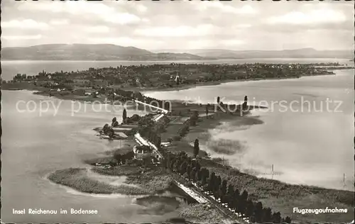 Insel Reichenau Fliegeraufnahme Kat. Reichenau Bodensee