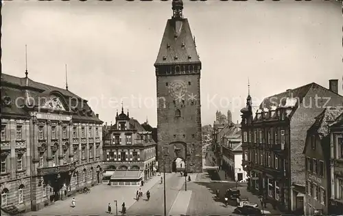 Speyer Rhein Altpoertelplatz Stadttor Kat. Speyer