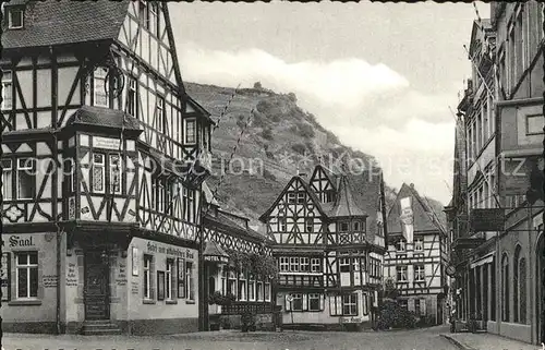 Bacharach Rhein Marktplatz Kat. Bacharach