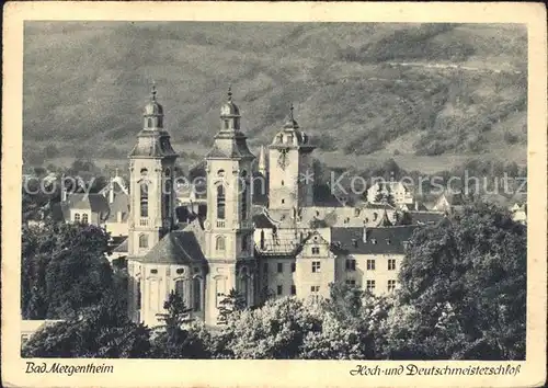 Bad Mergentheim Hoch und Deutschmeisterschloss Kat. Bad Mergentheim