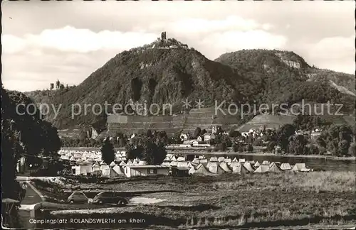 Rolandswerth Campingplatz am Rhein Kat. Remagen