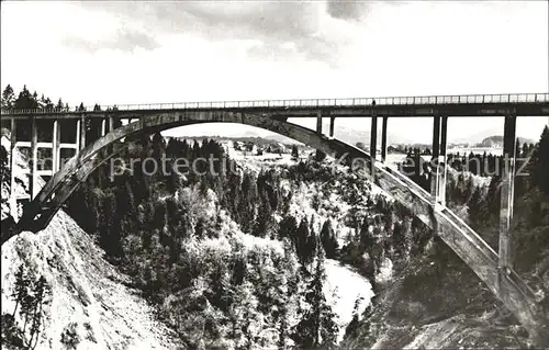 Echelsbach Bruecke Kat. Bad Bayersoien